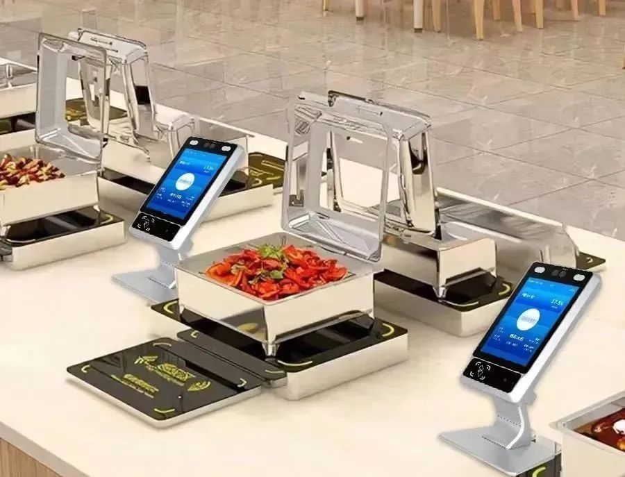 乐华LH080-AF100-S1应用于智慧食堂自助终端